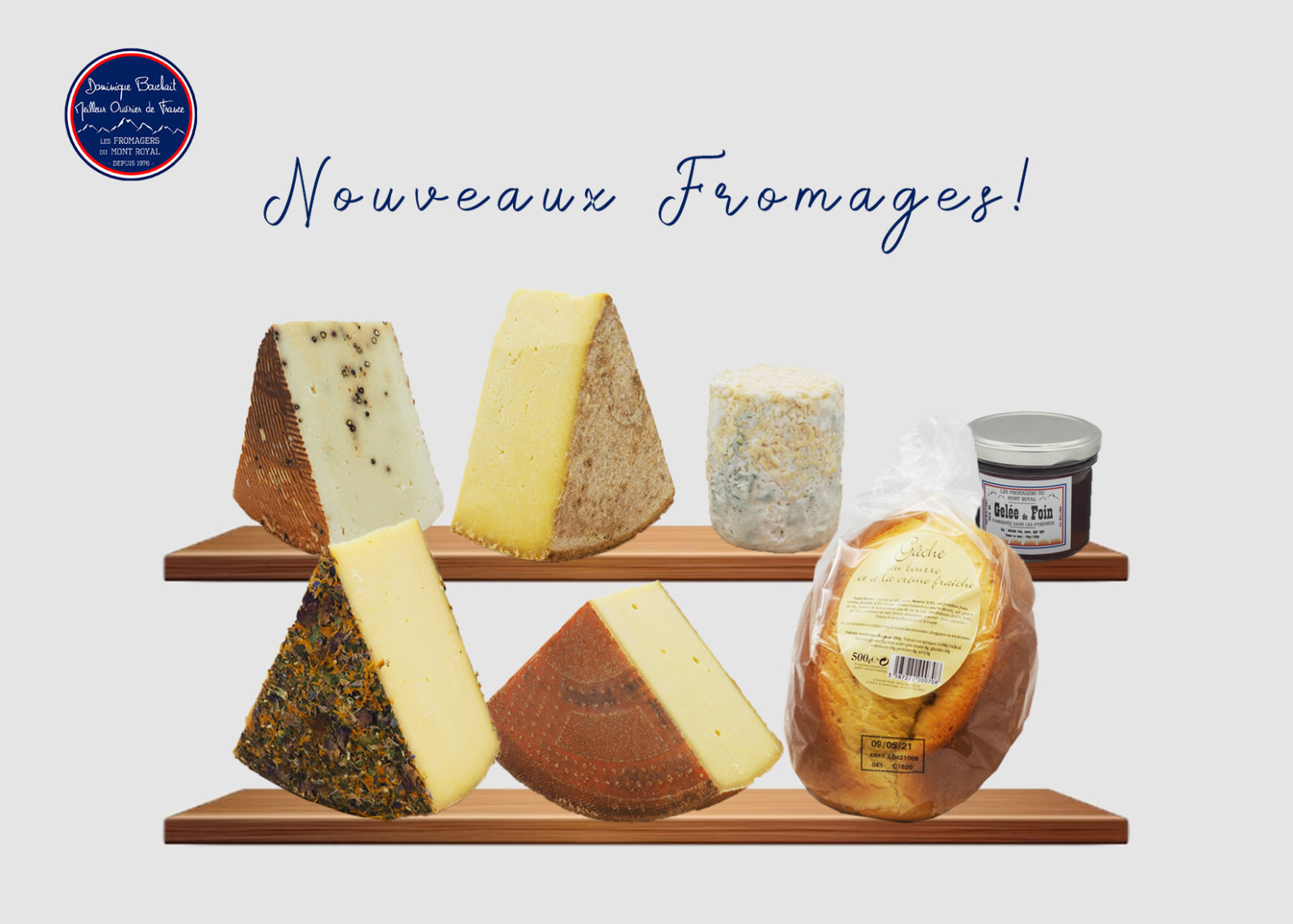 Plateau de fromage Gastronomique Fromagerie Quatrehomme